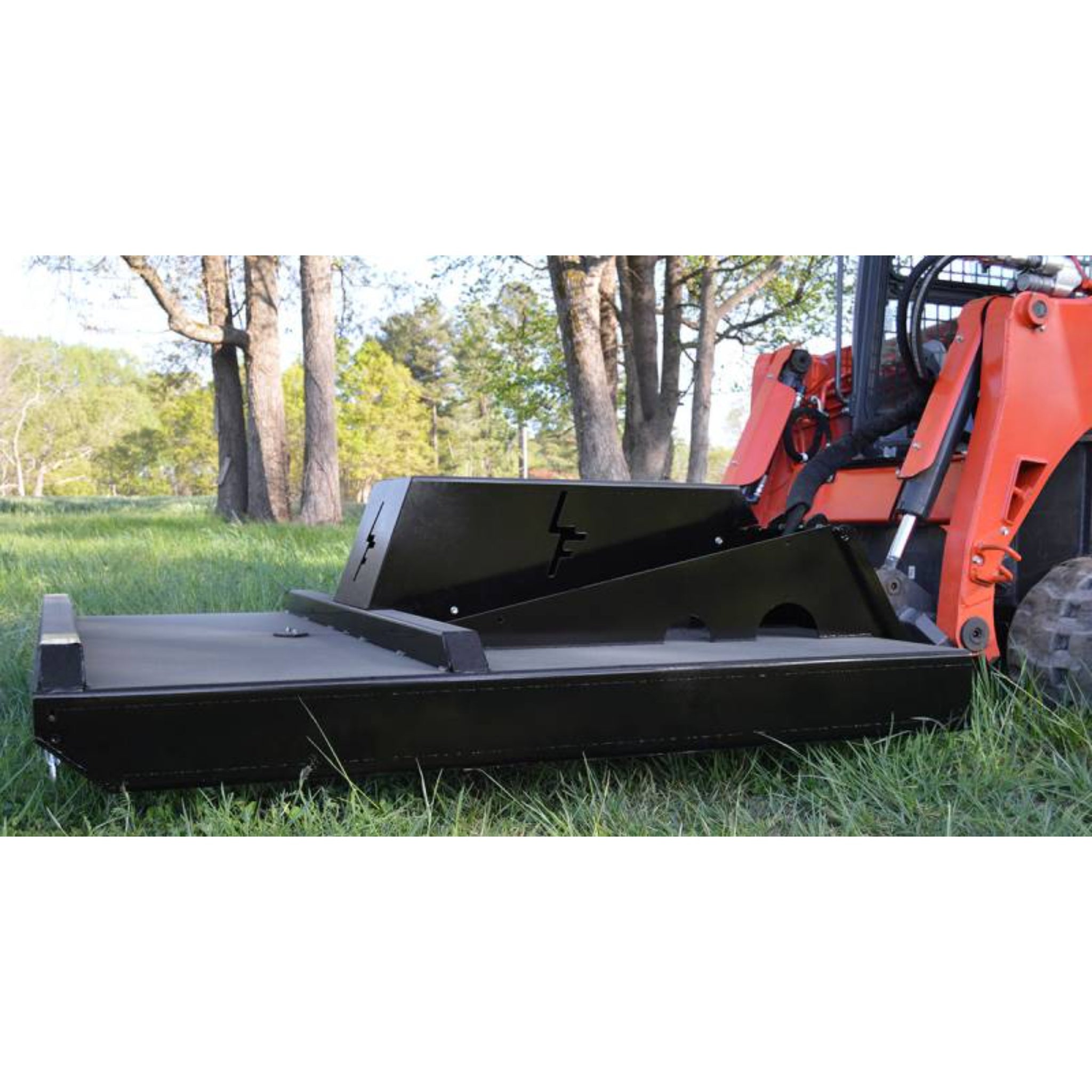 Loflin Fabrication Closed-Front Skid Steer Brush Cutter